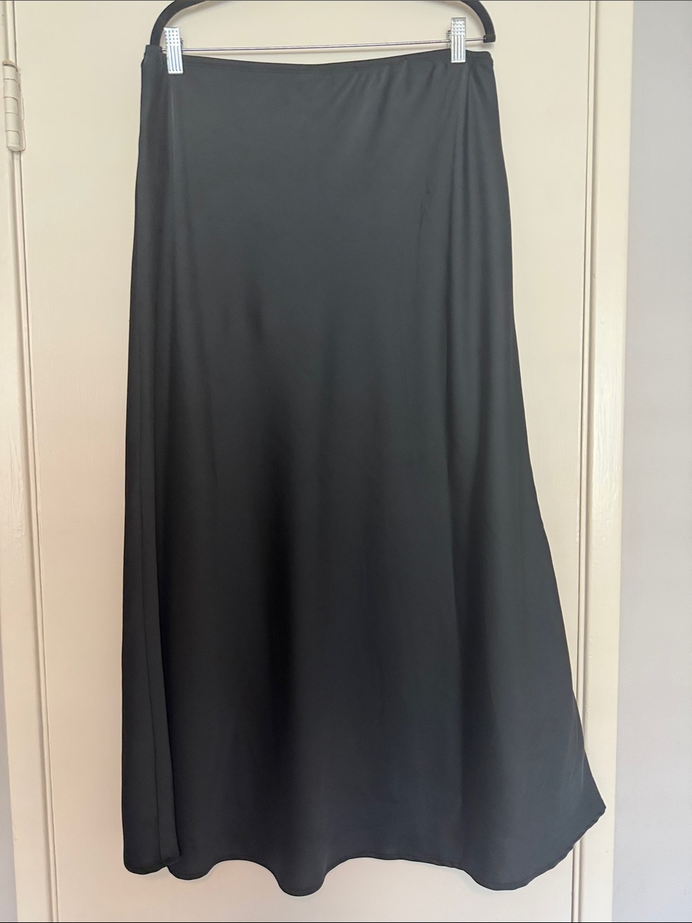 Target A New Day maxi slip skirt black